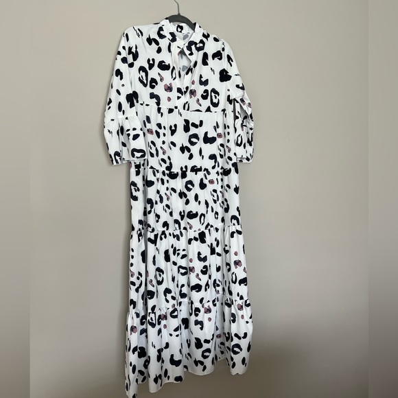 Animal Print Maxi Dress - Picture 1 of 3